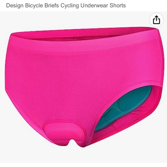 PADDED CYCLE BRIEF / UNDERWEAR, NWT - Picture 3 of 8